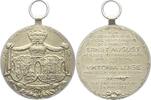 Braunschweig-Wolfenbüttel Silbermedaille Ernst August 1913-1918. -