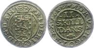 Dänemark 2 Skilling Frederik III. 1648-1670. -