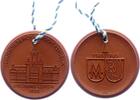 Sachsen-Leipzig, Stadt Porzellanmedaille -