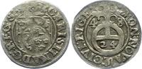Baltikum-Livland 1/24 Taler Christina von Schweden 1632-1654. -