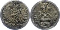 Haus Habsburg Gröschel zu 3 Pfennig 1 Leopold I. 1657-1705. -