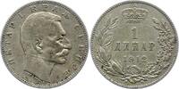 Serbien Dinar Peter I. 1903-1918. -