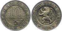 Belgien-Königreich 10 Centimes Leopold II. 1865-1909. -