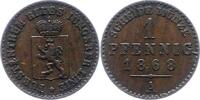Reuss-jüngere Linie zu Schleiz Pfennig Heinrich XIV 1867-1913. -