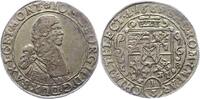 Sachsen-Albertinische Linie 1/3 Taler Johann Georg II. 1656-1680. -