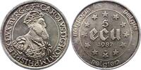 Belgien-Königreich 5 Ecu Baudouin I. 1951-1993. -