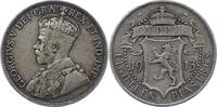 Zypern 18 Piaster George V. 1910-1936. -