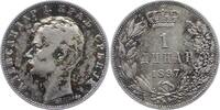 Serbien Dinar Alexander 1889-1902. -