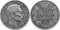 Serbien Dinar Peter I. 1903-1918. -