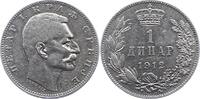 Serbien Dinar Peter I. 1903-1918. -