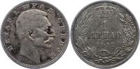 Serbien Dinar Peter I. 1903-1918. -