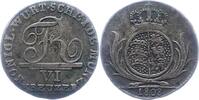 Württemberg 6 Kreuzer Friedrich I. 1806-1816. -