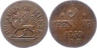 Mecklenburg-Rostock, Stadt 3 Pfennig -