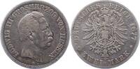Hessen 2 Mark Ludwig III. 1848-1877. -