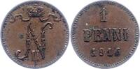 Finnland 1 Penni Nikolaus II. von Russland 1894-1917. -