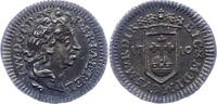 Jülich-Berg Silberabschlag von den Stempeln des 1/4 Dukaten Johann Wilhelm II. 1679-1716. -