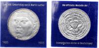 Reformation Silbermedaille 500. Geburtstag von Martin Luther 1983. -