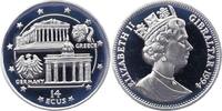 Gibraltar 14 Ecus Elisabeth Seit 1952. -