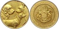 Württemberg-Stuttgart, Stadt Vergoldete Bronzemedaille -