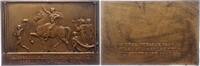 Kalender - und Neujahresmedaillen Bronzeplakette -