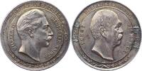 Personenmedaillen Silbermedaille Bismarck, Otto von *1815, +1898. -