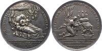 Braunschweig-Calenberg-Hannover Silbermedaille Georg Ludwig 1698-1714. -