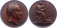 Belgien-Königreich Bronzemedaille Leopold I. 1830-1865. -