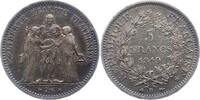 Frankreich 5 Francs Zweite Republik 1848-1852. -