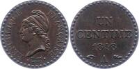 Frankreich Centime Zweite Republik 1848-1852. -