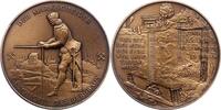 Ausbeute Bronzemedaille Medaillenserie Geschichte des Bergbaus der Grafschafter Münzfreunde Moers. -