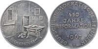 Reformation Silbermedaille 450-Jahrfeier der Reformation 1967. -