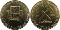 Ausbeute Vergoldete Tombackmedaille Halle/Saale -