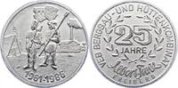 Ausbeute Weismetallmedaille -