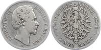 Bayern 2 Mark Ludwig II. 1864-1886. -