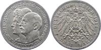 Anhalt 3 Mark Friedrich II. 1904-1918. -