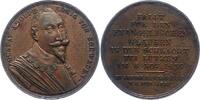 Personenmedaillen Bronzemedaille Gustav II. Adolf von Schweden *19.12.1594 Stockholm, +16.11.1632 Lützen. -