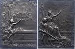 Frankreich Bronzeplakette Dritte Republik 1870-1940. -