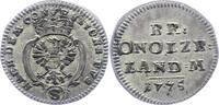 Brandenburg-Ansbach 2 1/2 Kreuzer Alexander 1757-1791. -