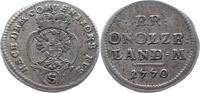 Brandenburg-Ansbach 2 1/2 Kreuzer Alexander 1757-1791. -