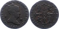 Spanien 8 Maravedis Isabel II. 1833-1868. -