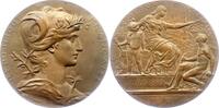 Frankreich Bronzemedaille Dritte Republik 1870-1940. -