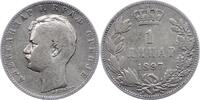 Serbien Dinar Alexander 1889-1902. -