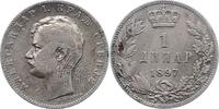 Serbien Dinar Alexander 1889-1902. -