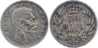 Serbien 50 Para Peter I. 1903-1918. -