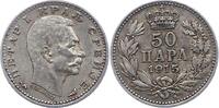 Serbien 50 Para Peter I. 1903-1918. -
