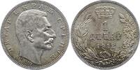Serbien Dinar Peter I. 1903-1918. -