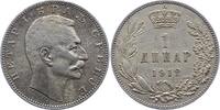 Serbien Dinar Peter I. 1903-1918. -