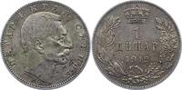 Serbien Dinar Peter I. 1903-1918. -