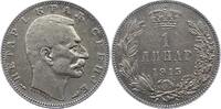 Serbien Dinar Peter I. 1903-1918. -