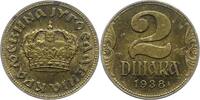 Jugoslawien 2 Dinara Peter II. 1934-1945. -